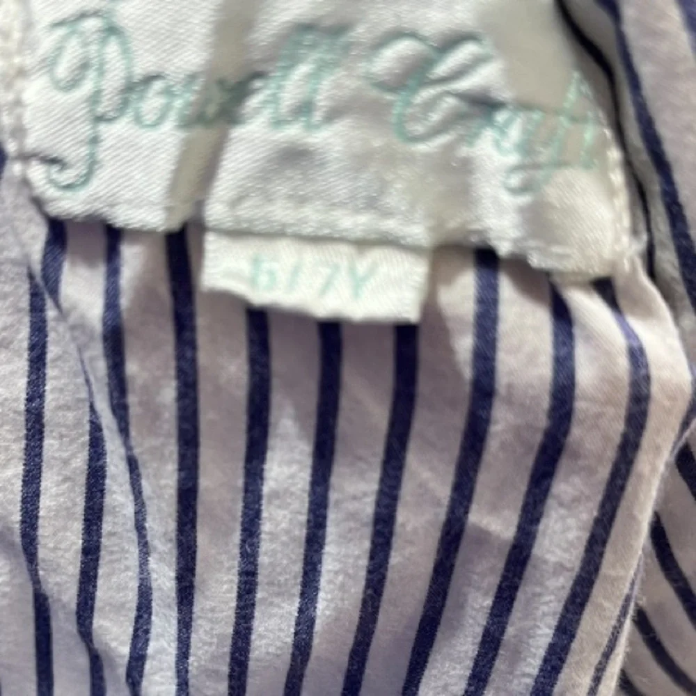 Powell craft kids long sleeve cotton pajama shirt 6/7